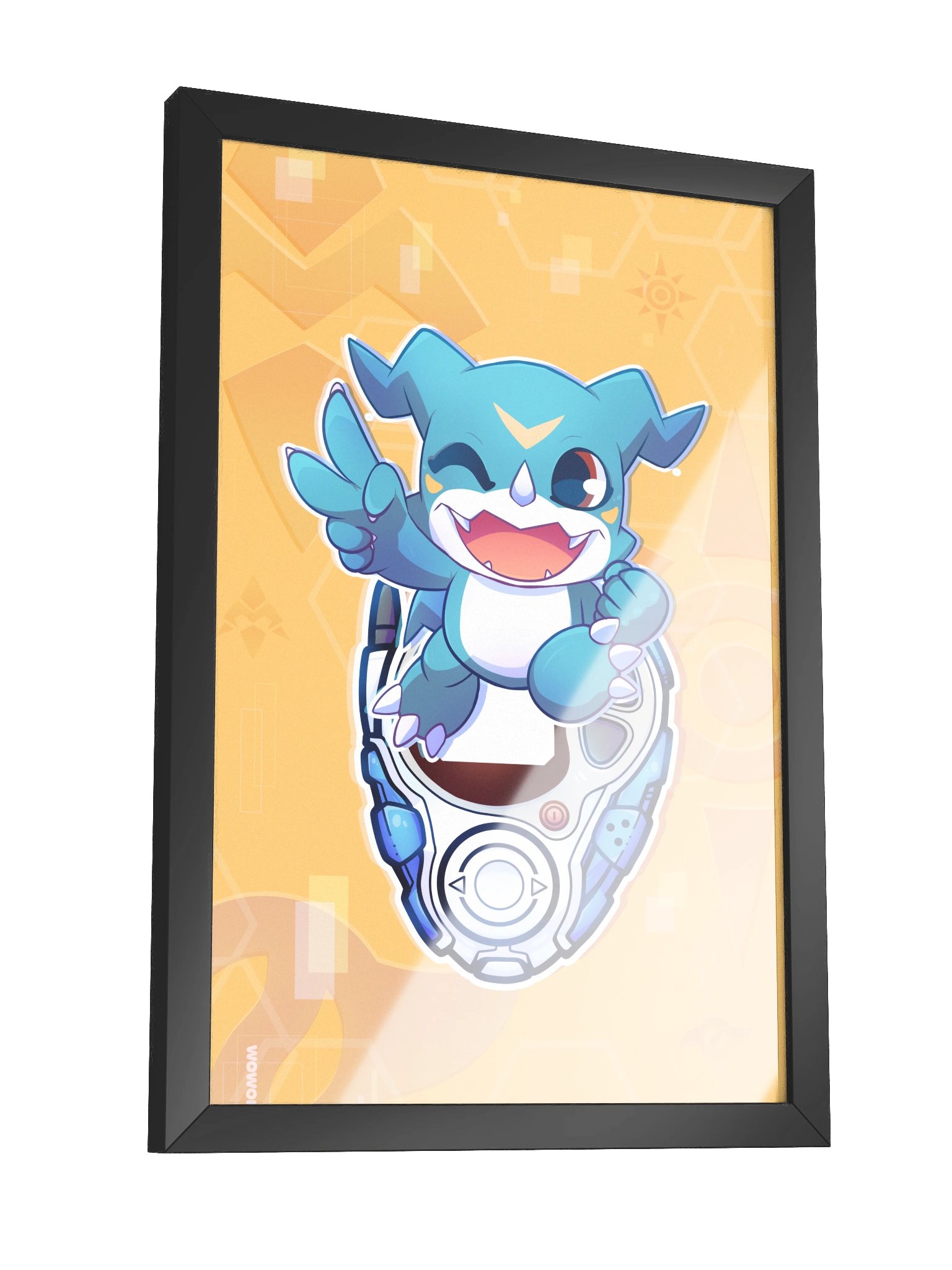 Veemon Print product image (2)