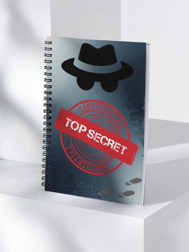 Top Secret Detective Spiral Notebook product image (1)