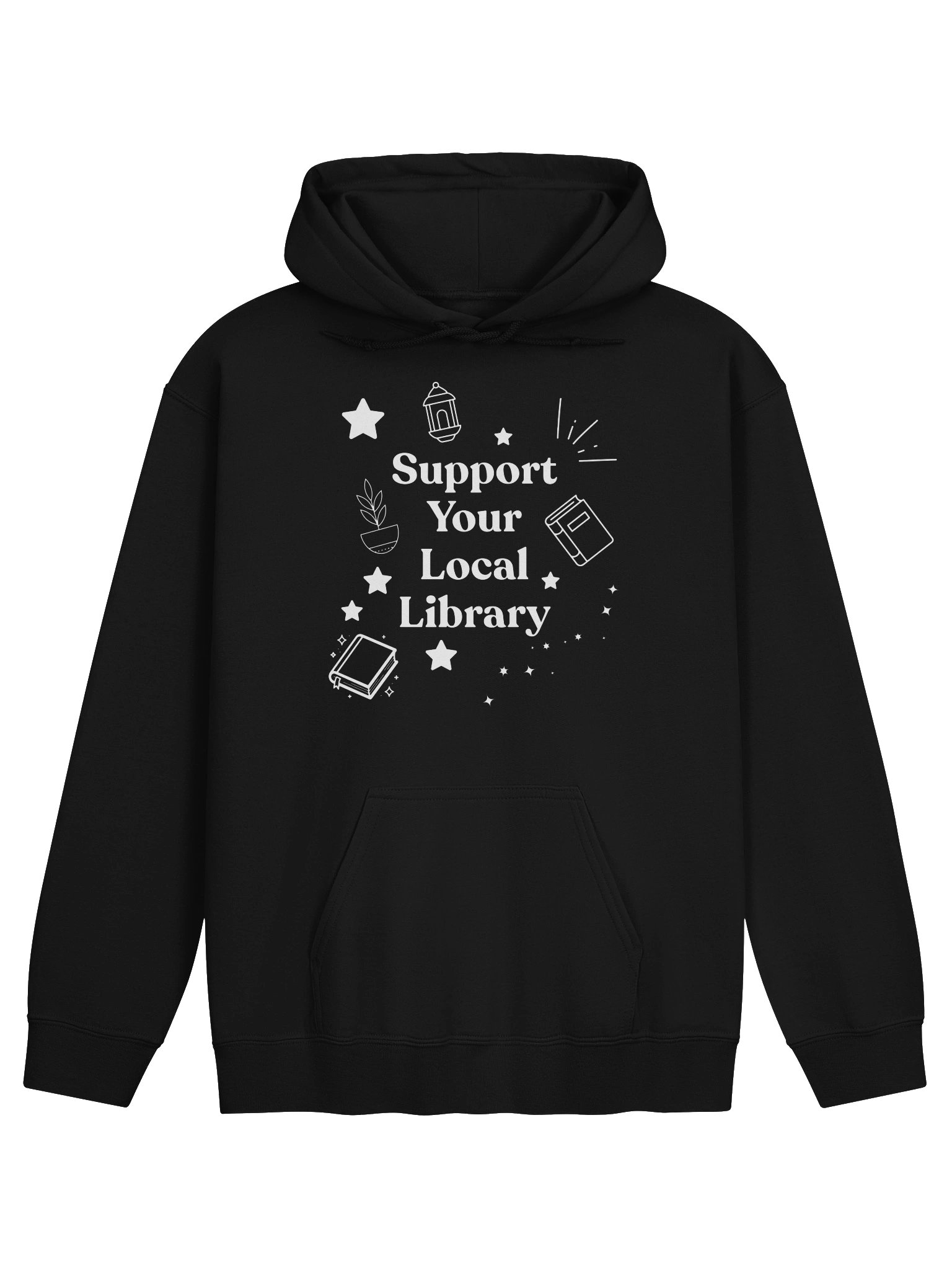 Support Your Local Library Hoodie product image (6)
