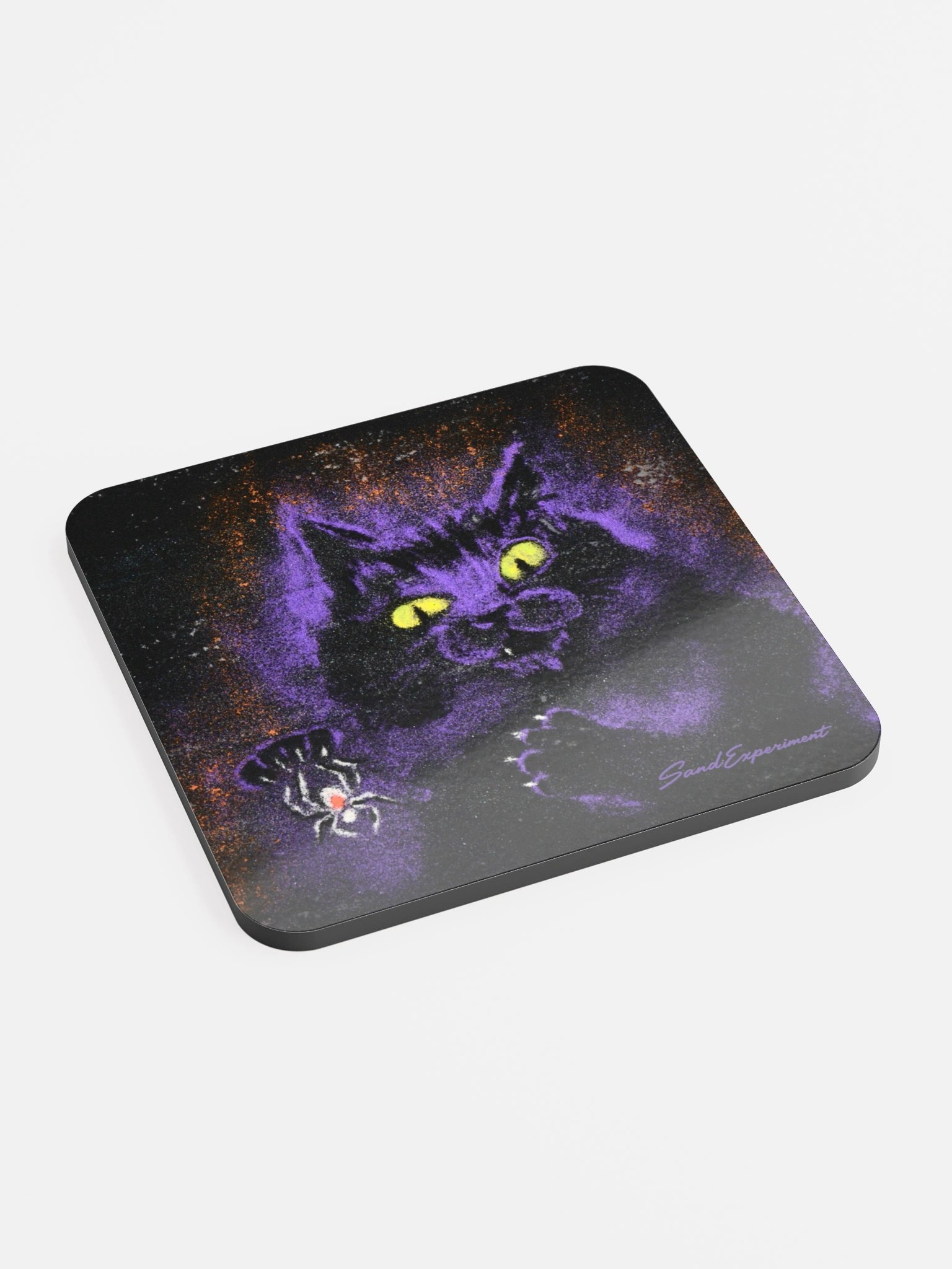 Purple Cat Coaster product image (2)