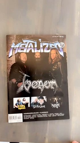 Big thanks to Danish Metalized magazine for the feature, album review and ad in their latest April issue! 🤘

https://www.meta...