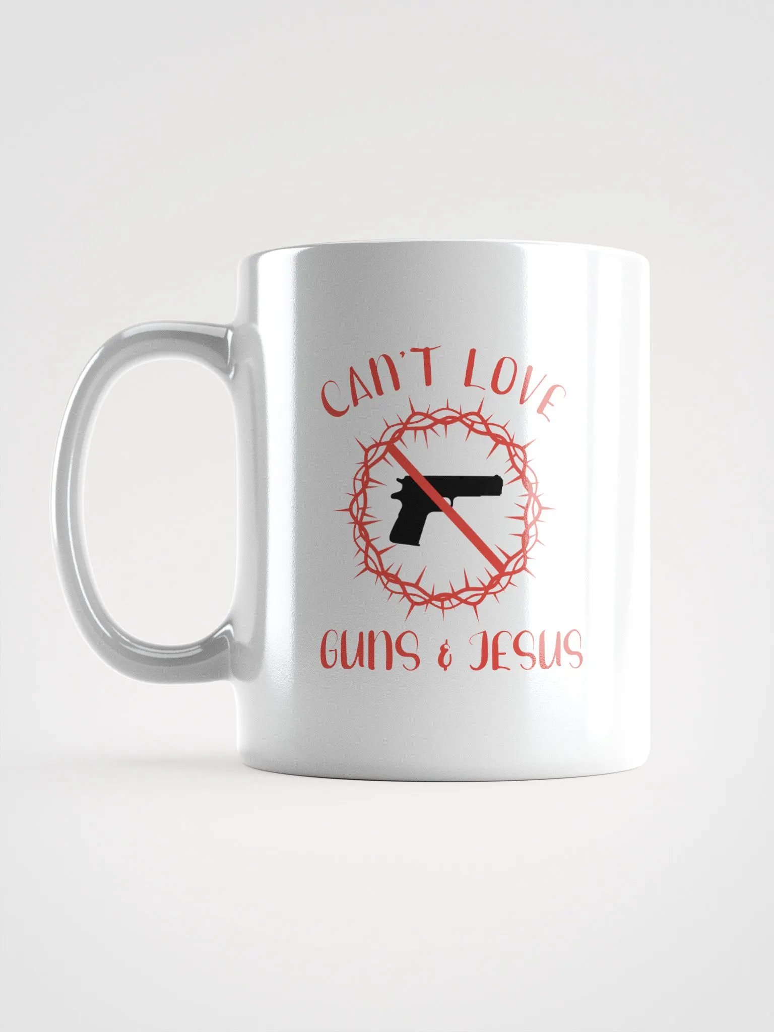 Can't Love Guns And Jesus Mug product image (16)