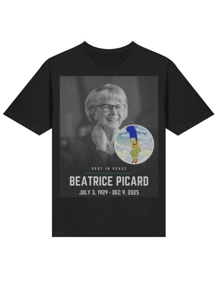 Rest In Peace Beatrice Picard 2025 Shirt product image (2)