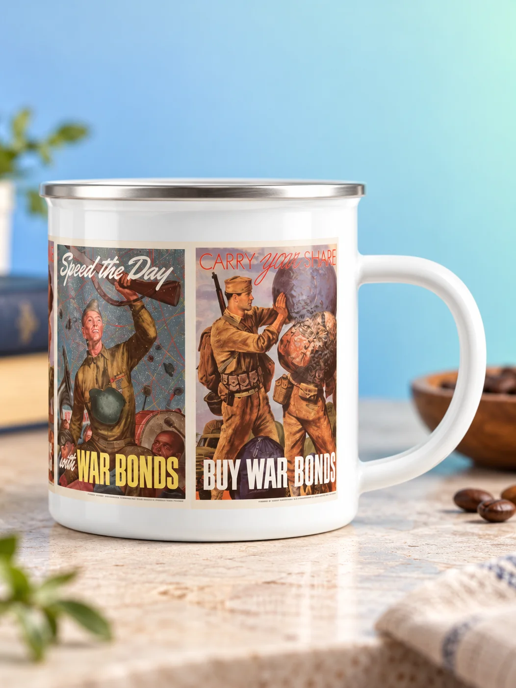 WW2 Buy War Bonds Posters Inspired Mug product image (2)