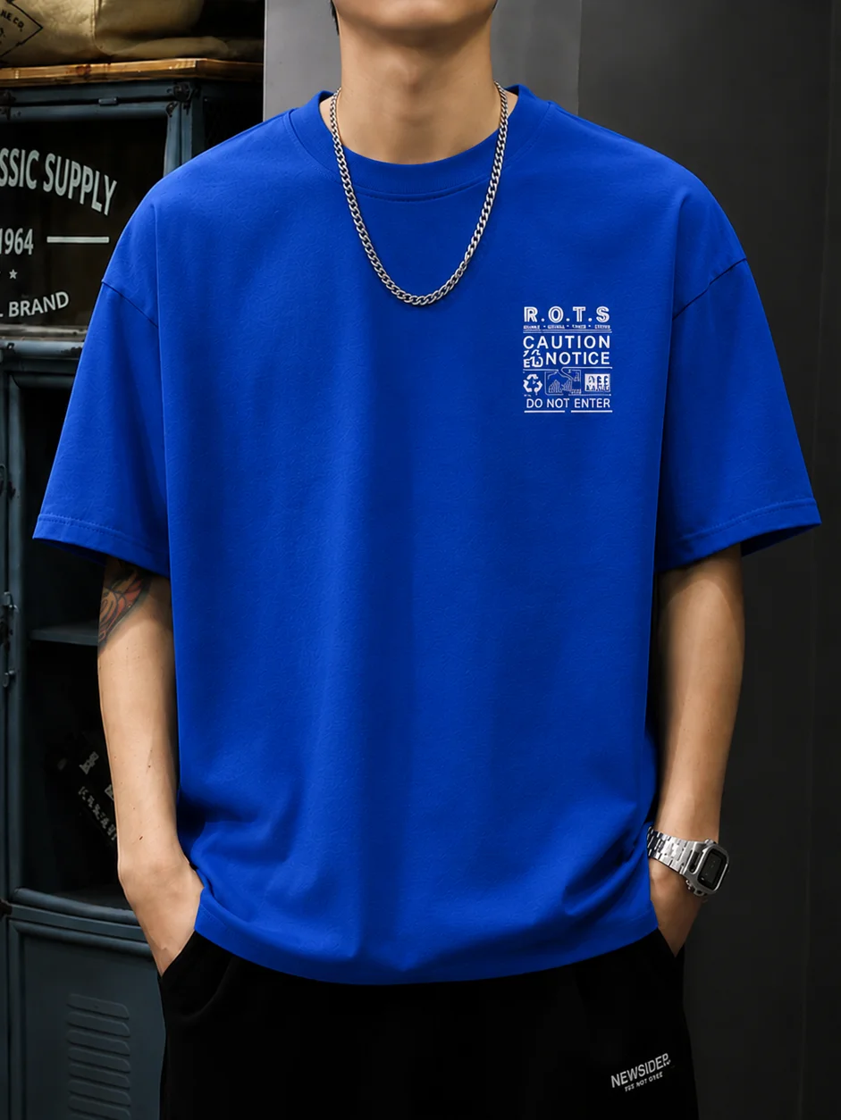 Retro Washed-print Short-sleeve T-shirt product image (4)