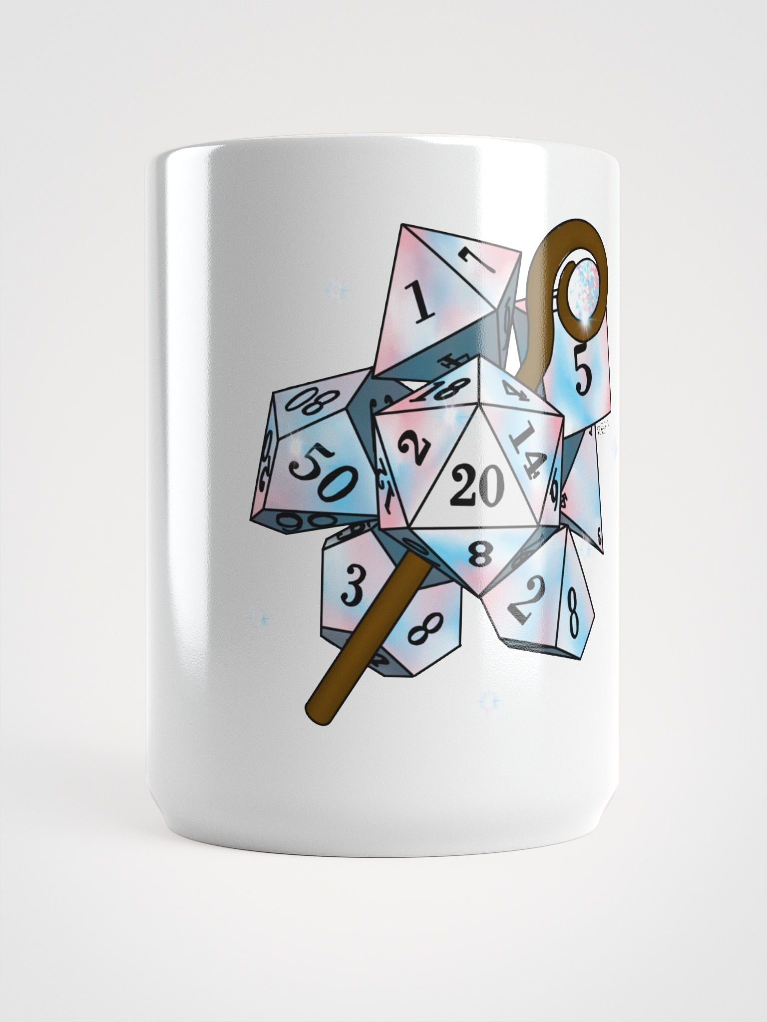 Trans Pride Dice Design product image (6)