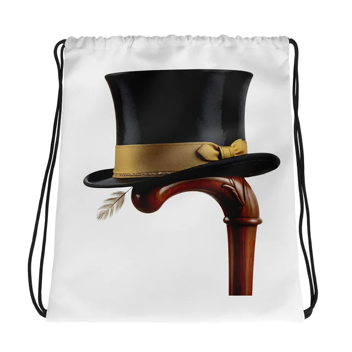 Distinguished Fellas' Elegance Drawstring Bag product image (1)