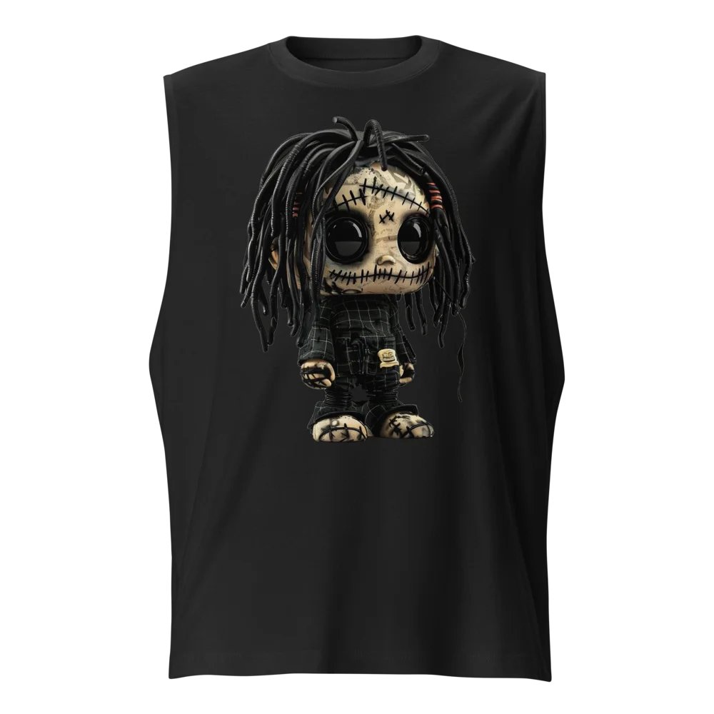Sleeveless Juju Gang Tee - Lava Rock product image (1)