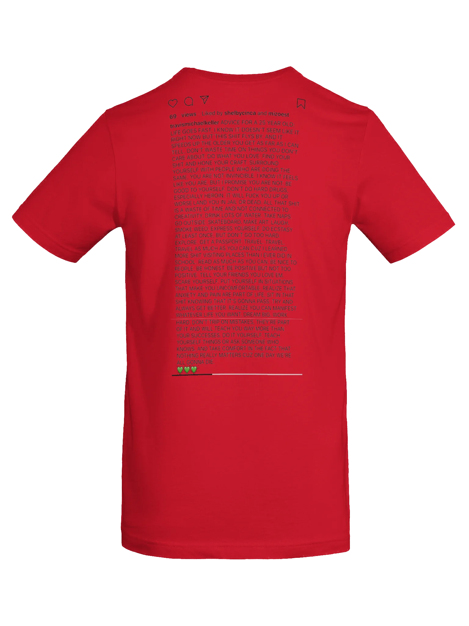Keep Dreaming / Advice For A 25 Year Old tee product image (58)