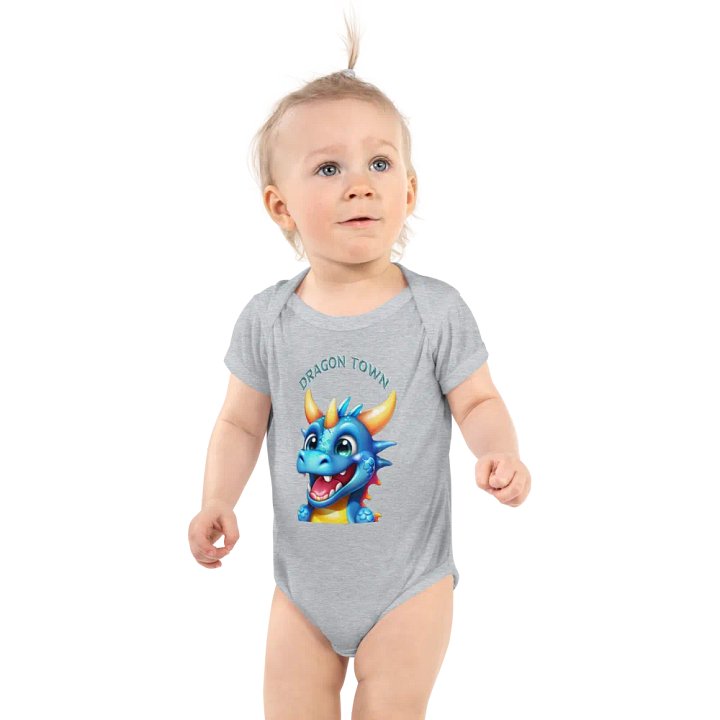 Dragon Town Baby Bodysuit product image (1)