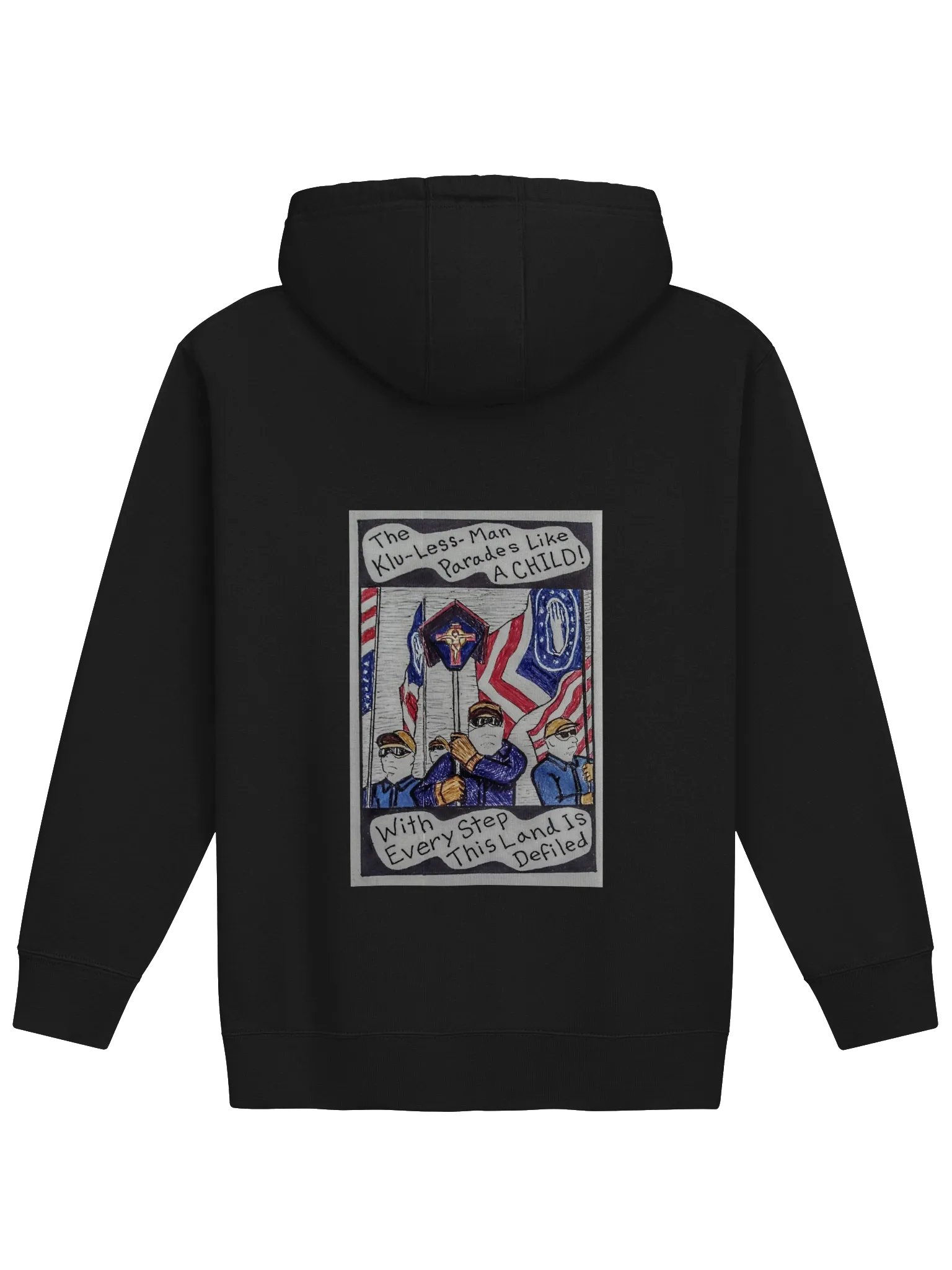 Klu-Less-Man Hoodie product image (1)
