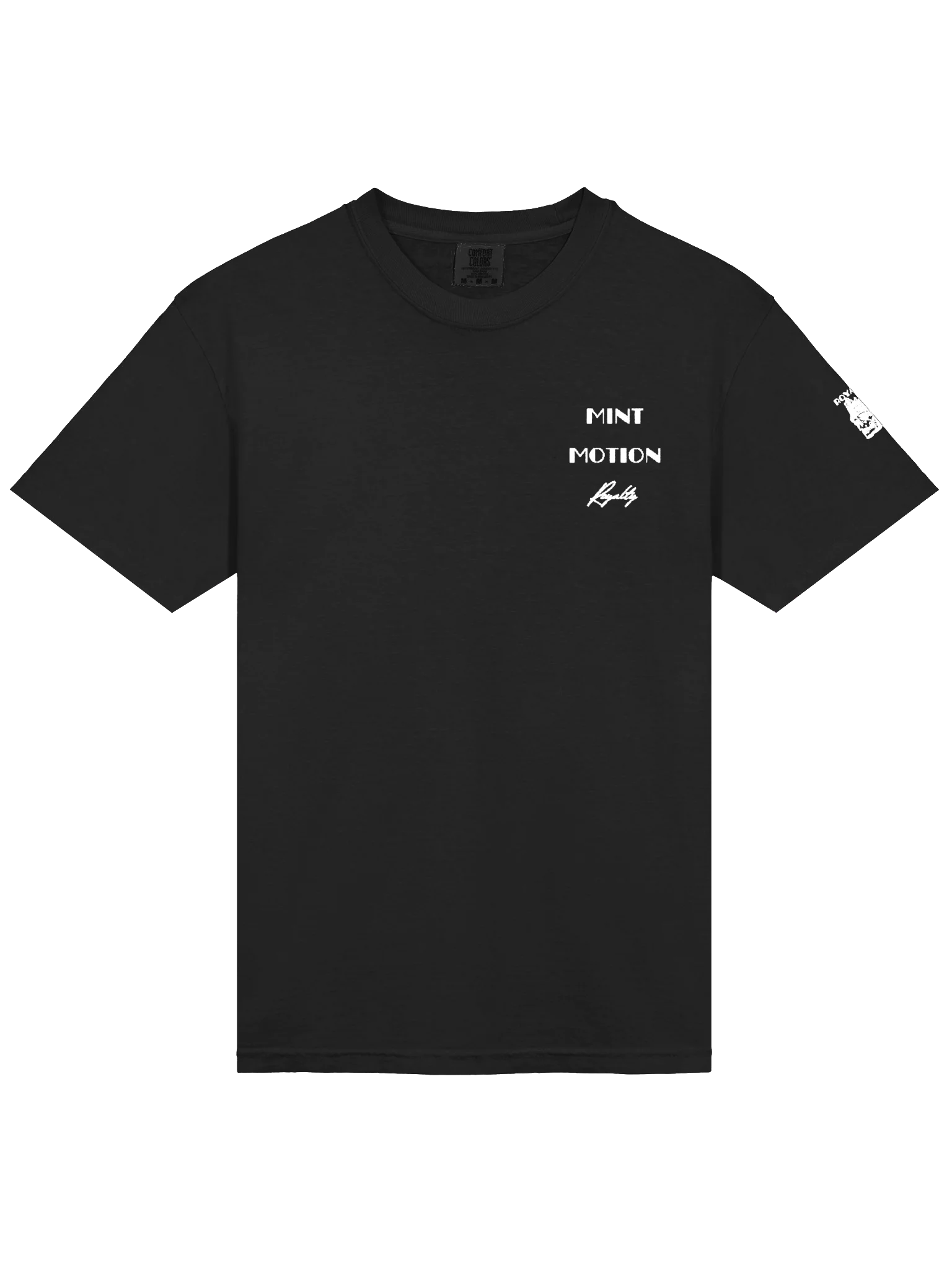 White Print Royalty Series Premium Cotten Tee product image (13)