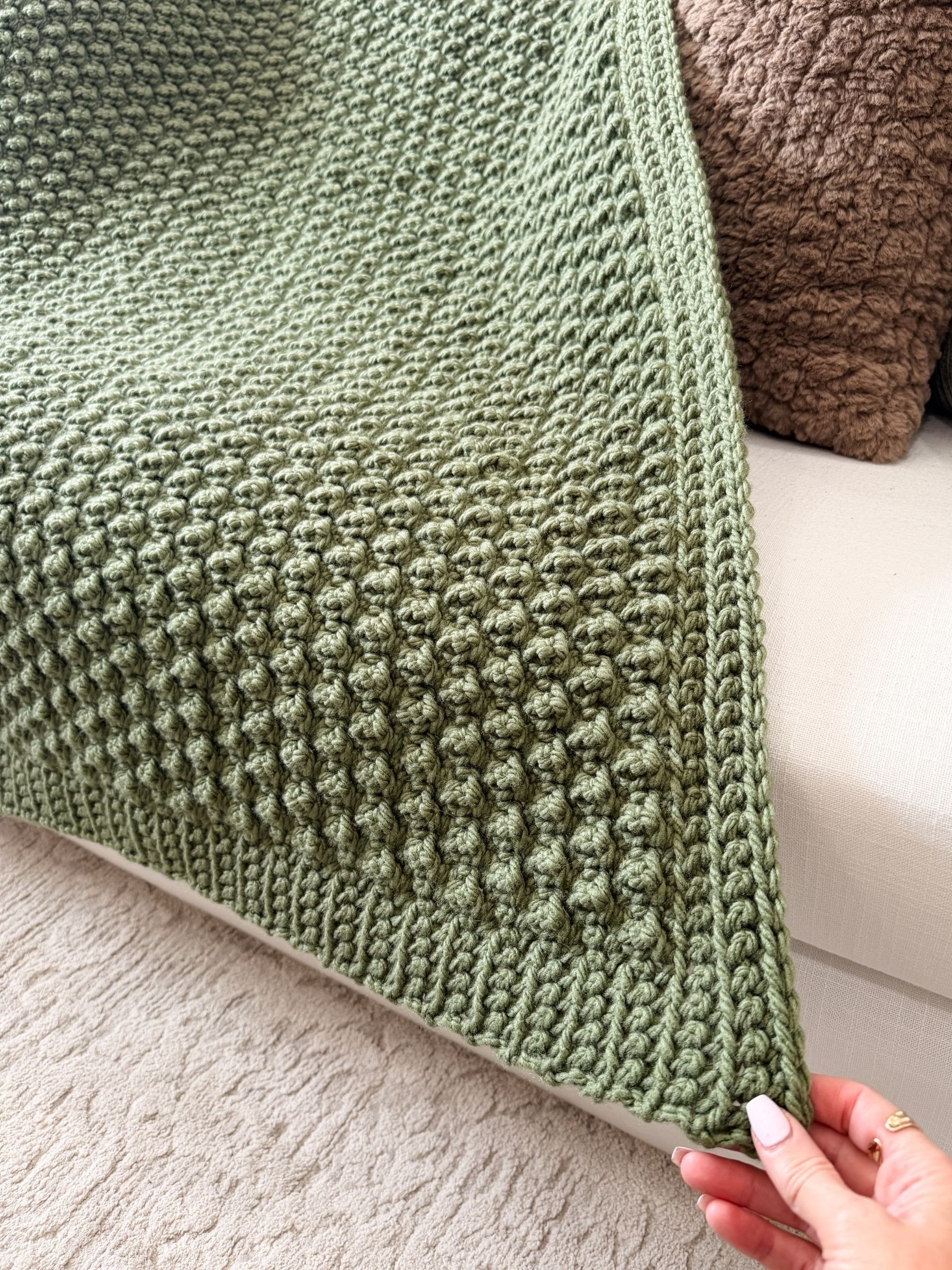 The Winterberry Afghan Crochet Pattern product image (5)