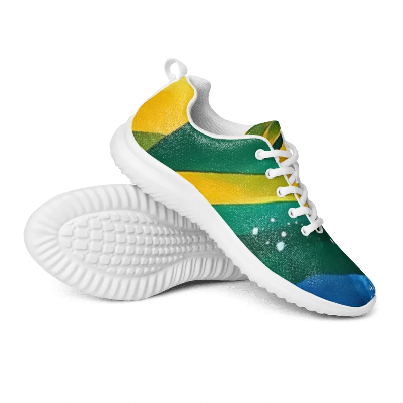 Abstract Diplomat Print - SVG - Caribbean Apples | Women's Athletic Shoes product image (4)