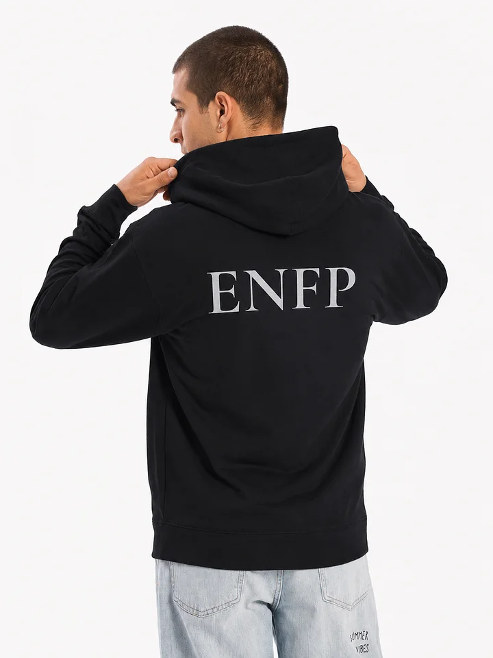 Mens ENFP Fleece Zip Up Hoodie – The Champion | 77Scenarios product image (1)