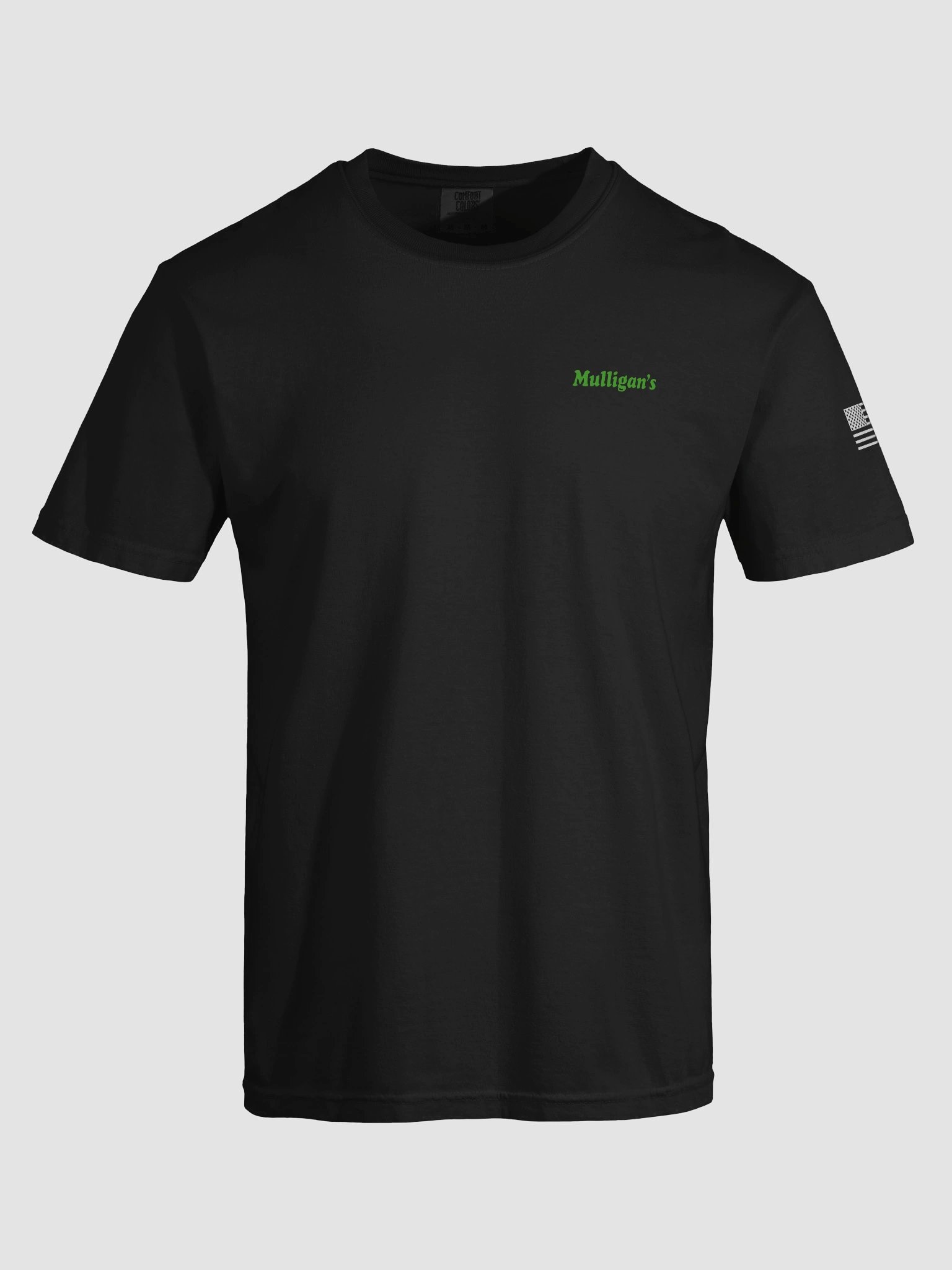 Mulligan’s Minimal Green Logo Tee product image (5)