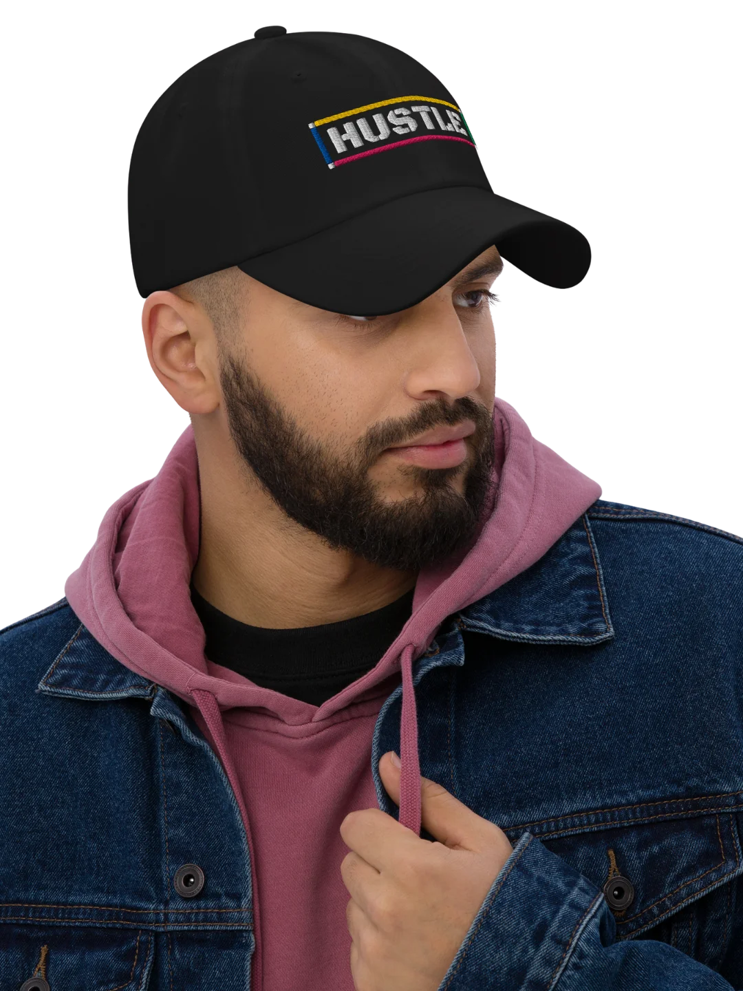 Hustle Multicolor Border Cap product image (3)