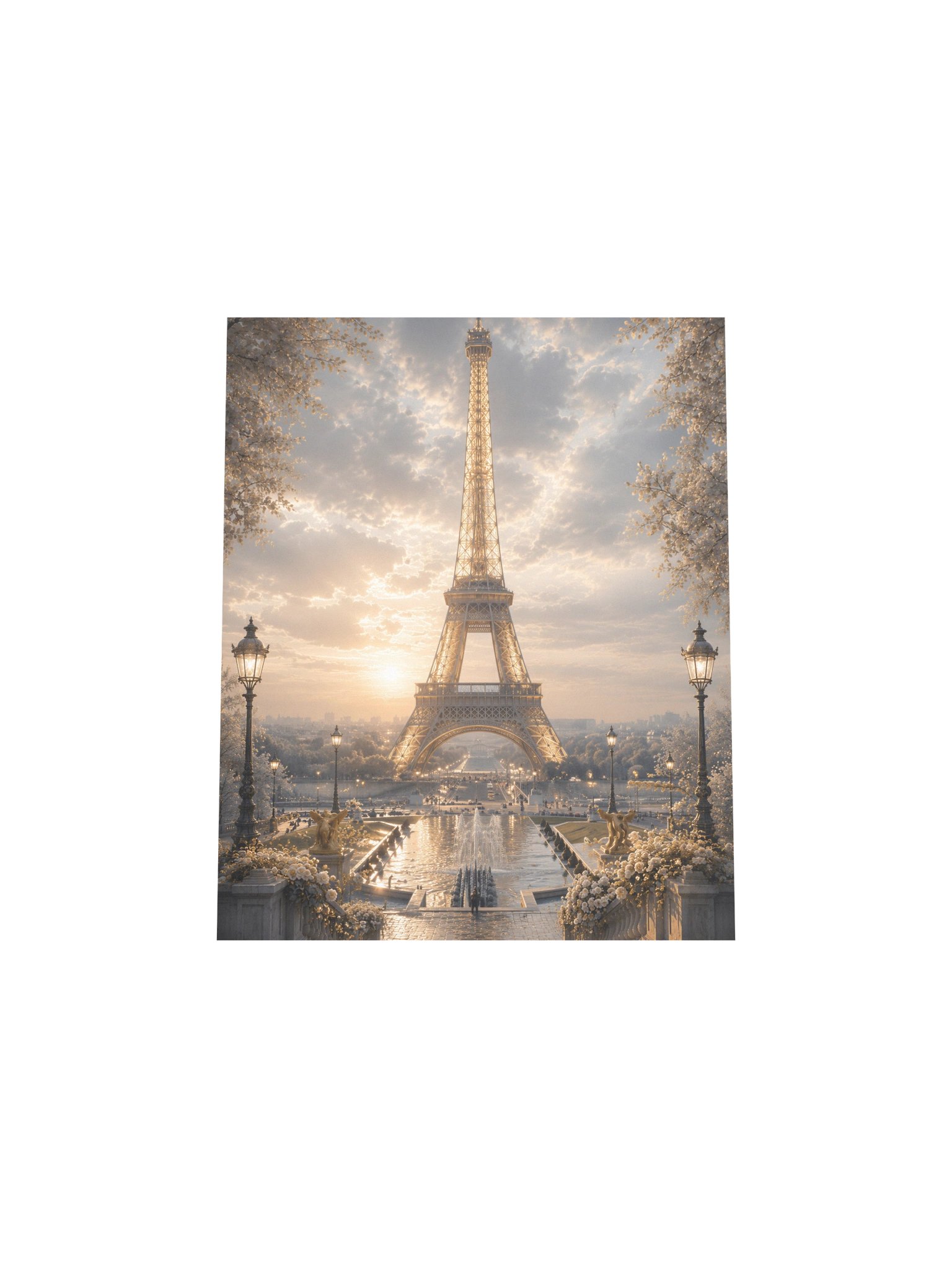 Eiffel Tower in Gold Mist product image (4)