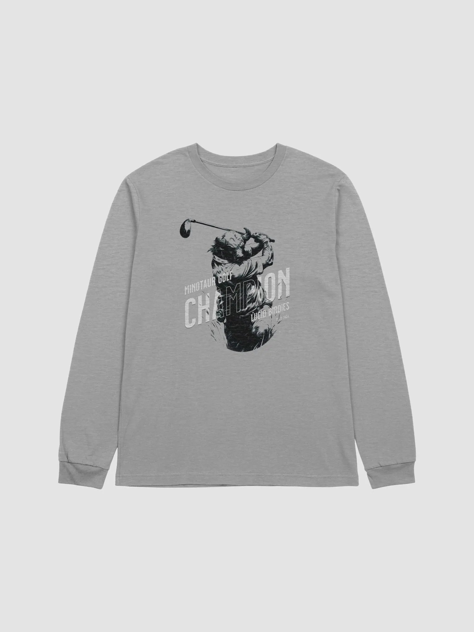 Minotaur Golf Champion - Long sleeve streetwear T-Shirt product image (1)