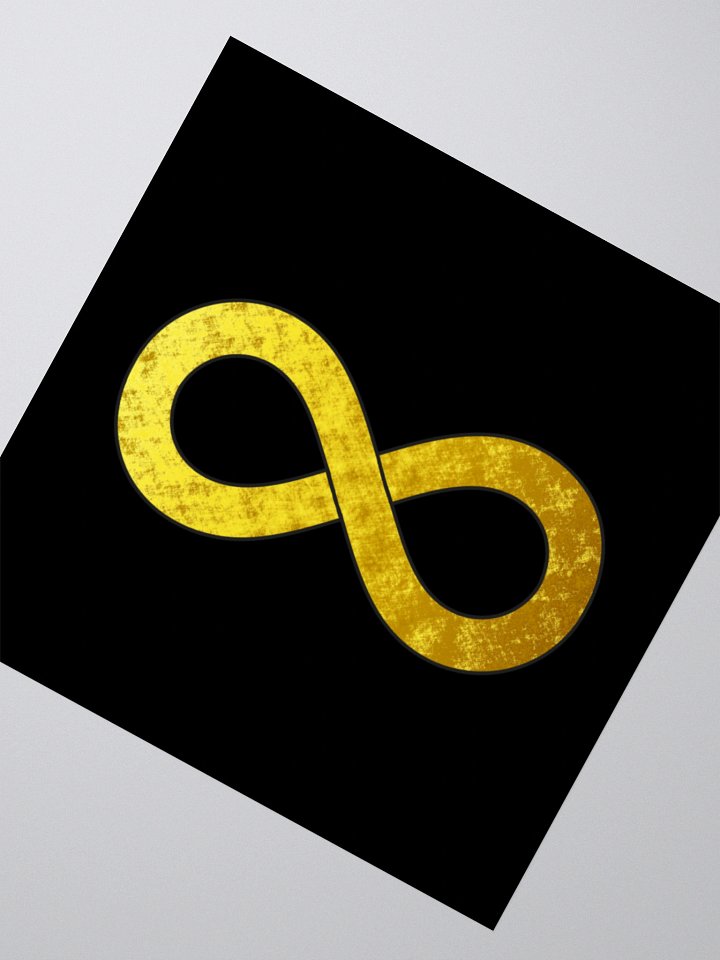 Golden Infinity Sticker product image (4)