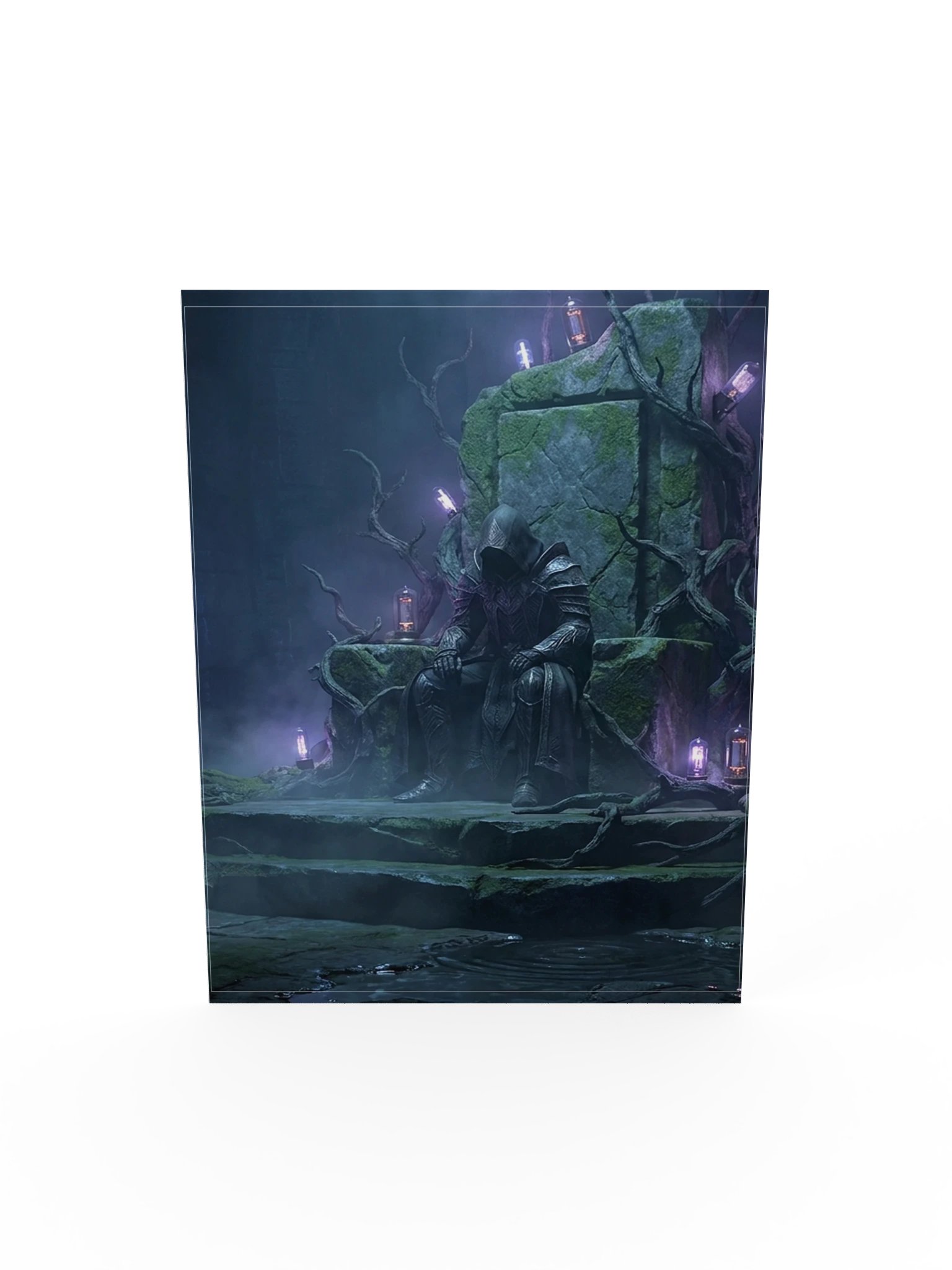Concrete Kingdom — Neon Megastructure (300 DPI Museum Matte Print) product image (5)