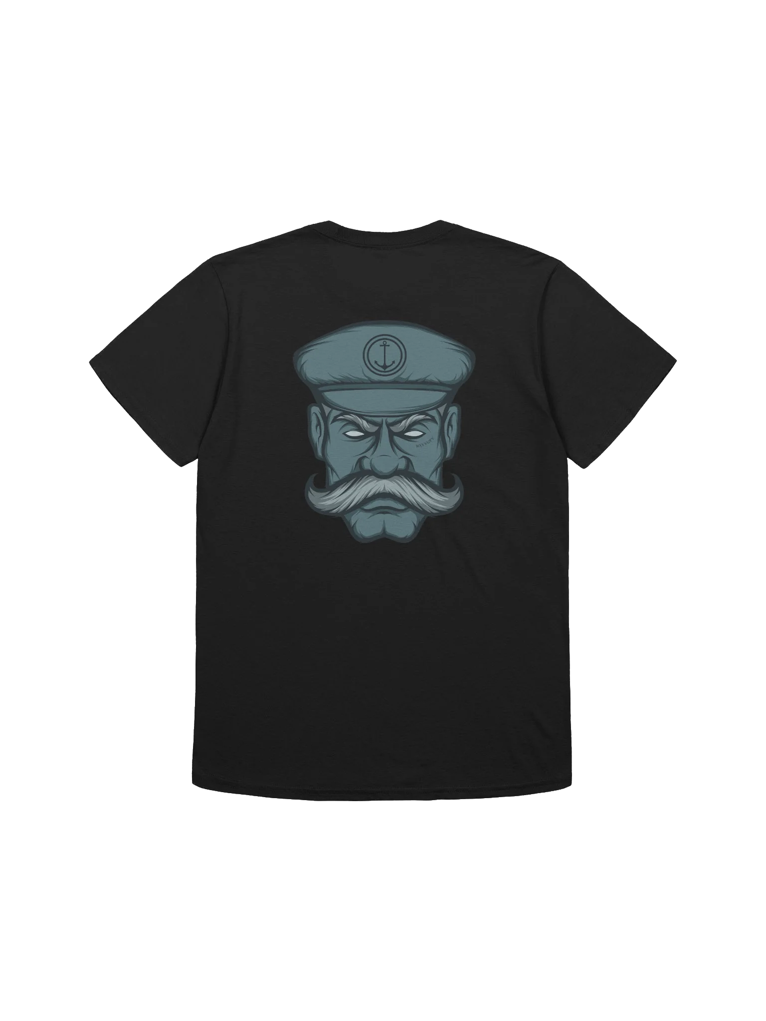 RYL BLD CAPTAIN T SHIRT (WHITE LOGO) product image (1)