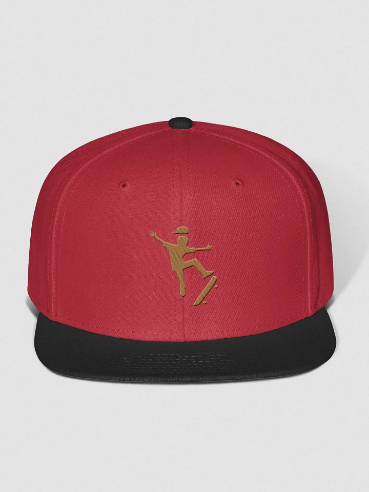 Dazzle Deck Red & Black Baseball Cap product image (1)