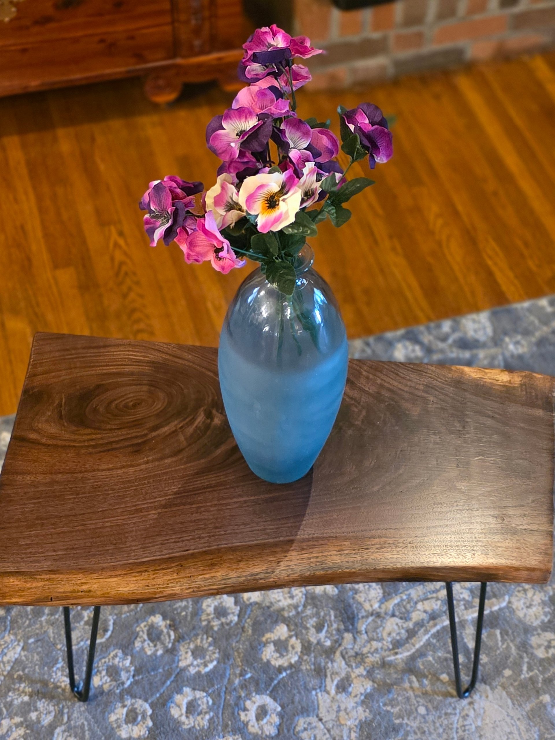 Live Edge Walnut End Table product image (2)