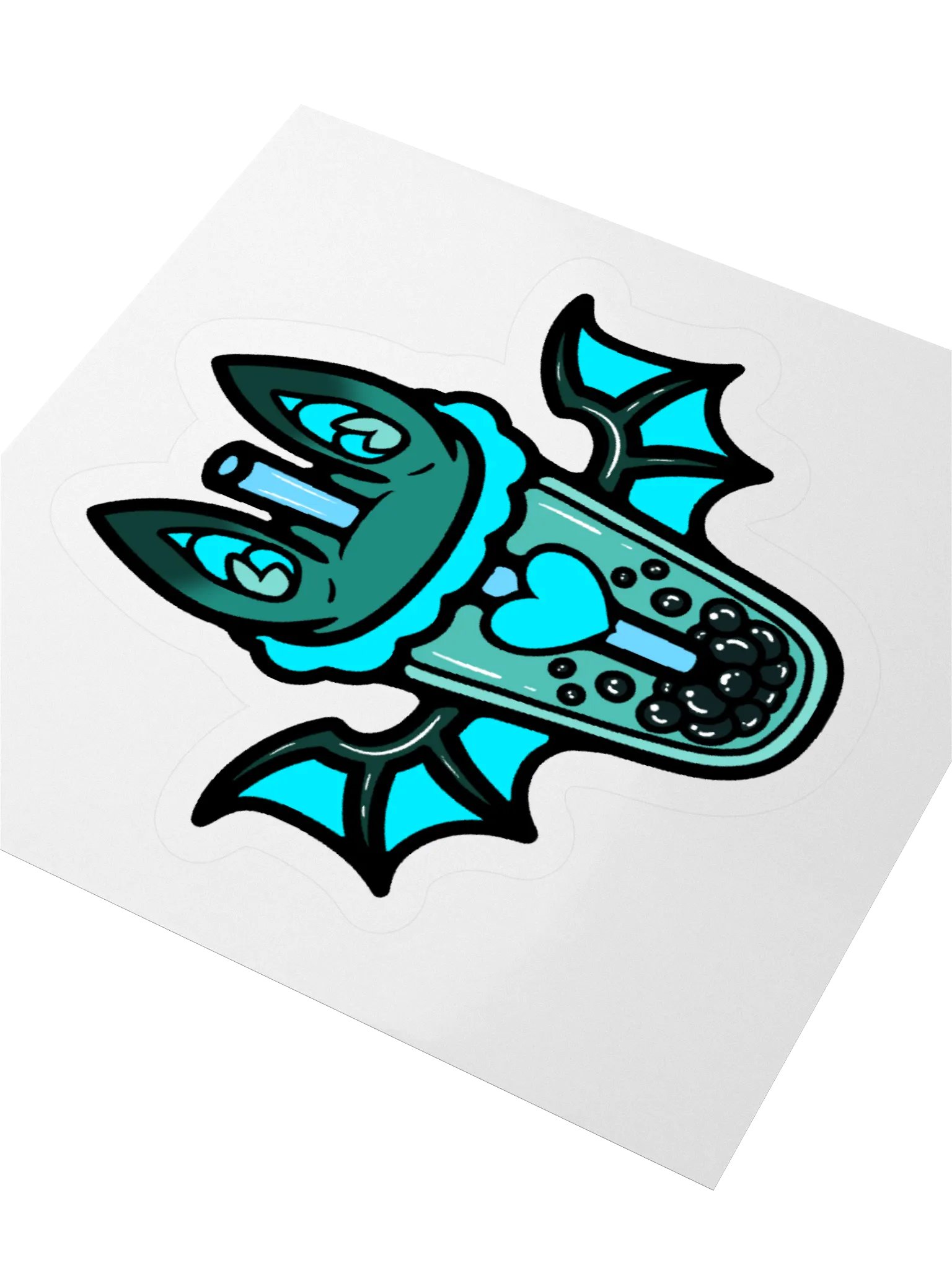 MatchaEXE Blue Bobat Sticker product image (7)