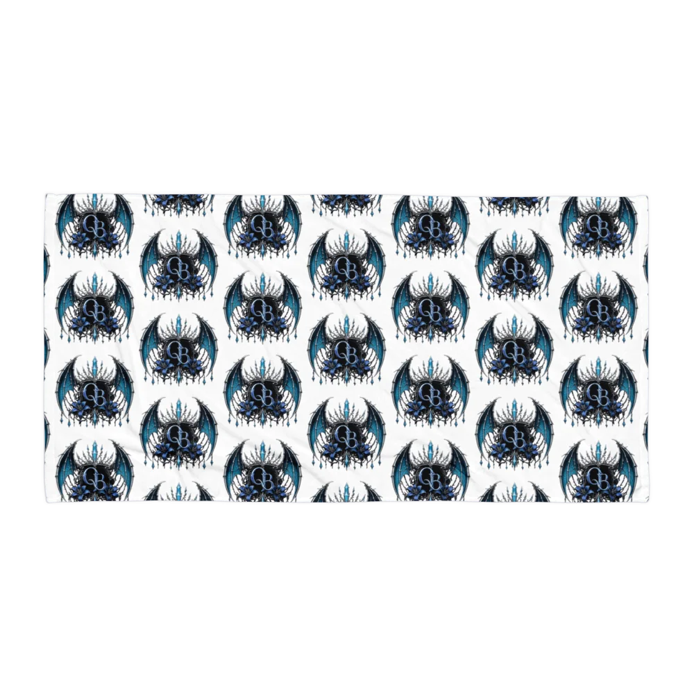 QueenB Logo Beach Towel product image (1)