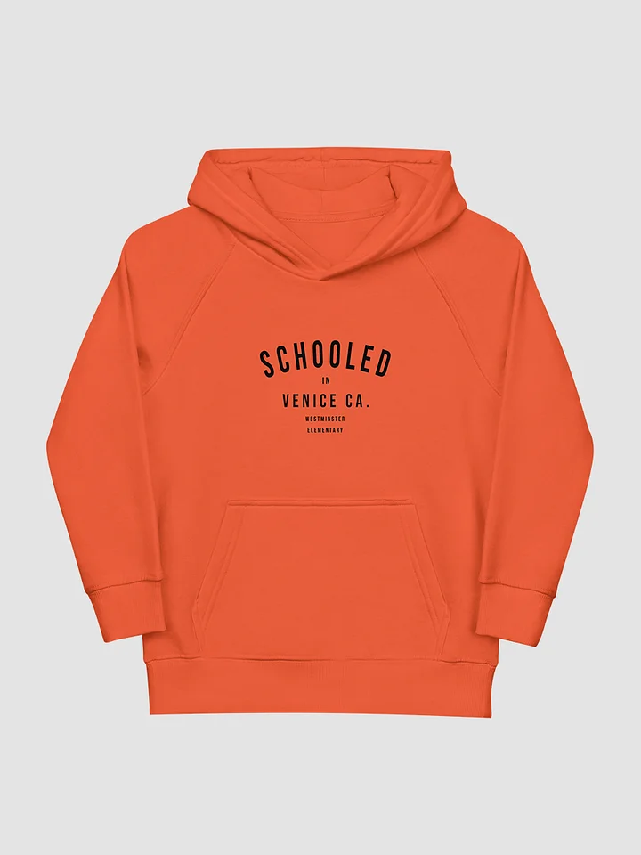 Kids Unisex 'Schooled in Venice' Hoodie/ black type, more colors available product image (1)