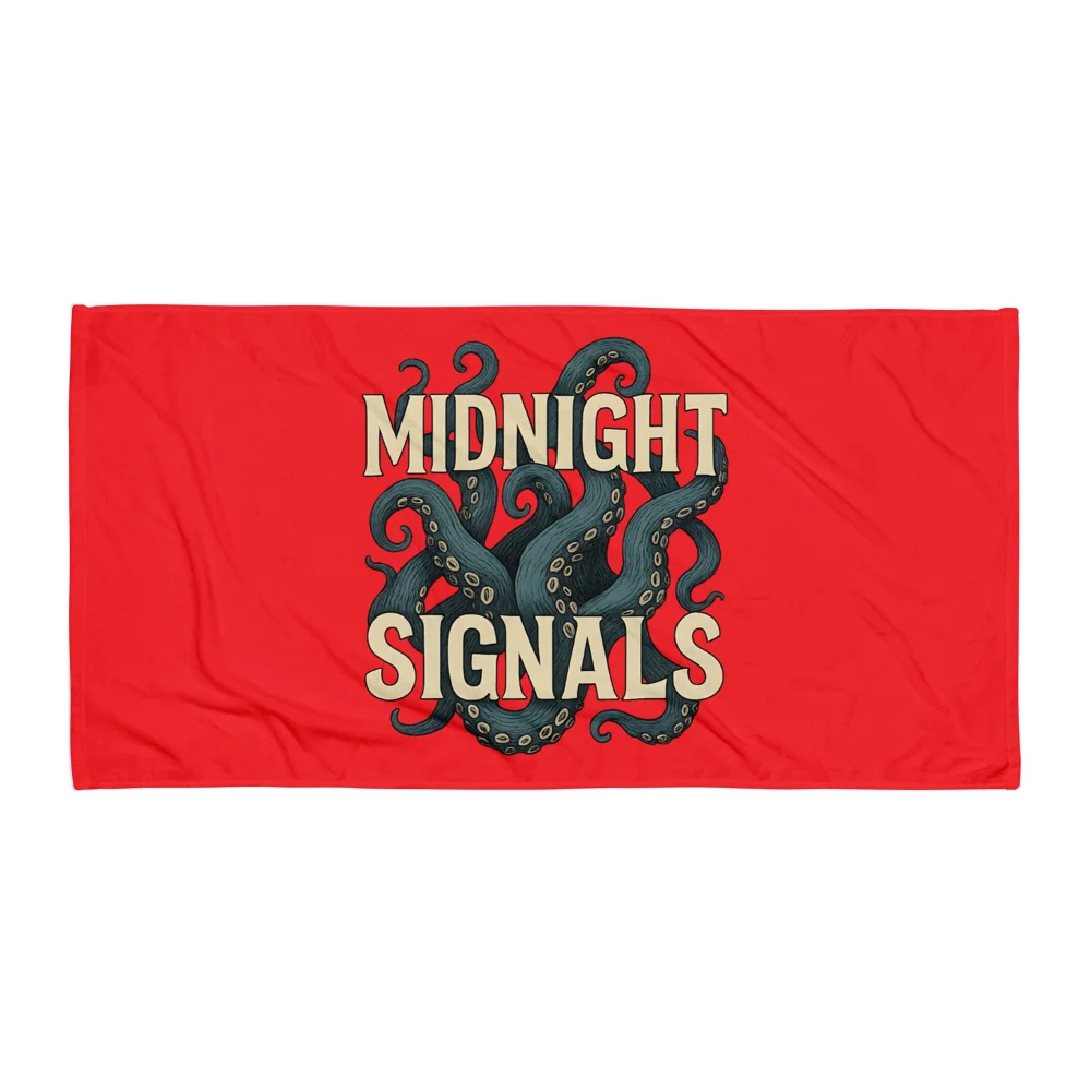 Mysterious Tentacles Beach Towel product image (1)