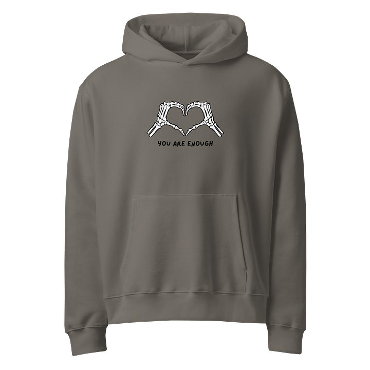 You Are Enough Oversized Heavyweight Hoodie product image (1)