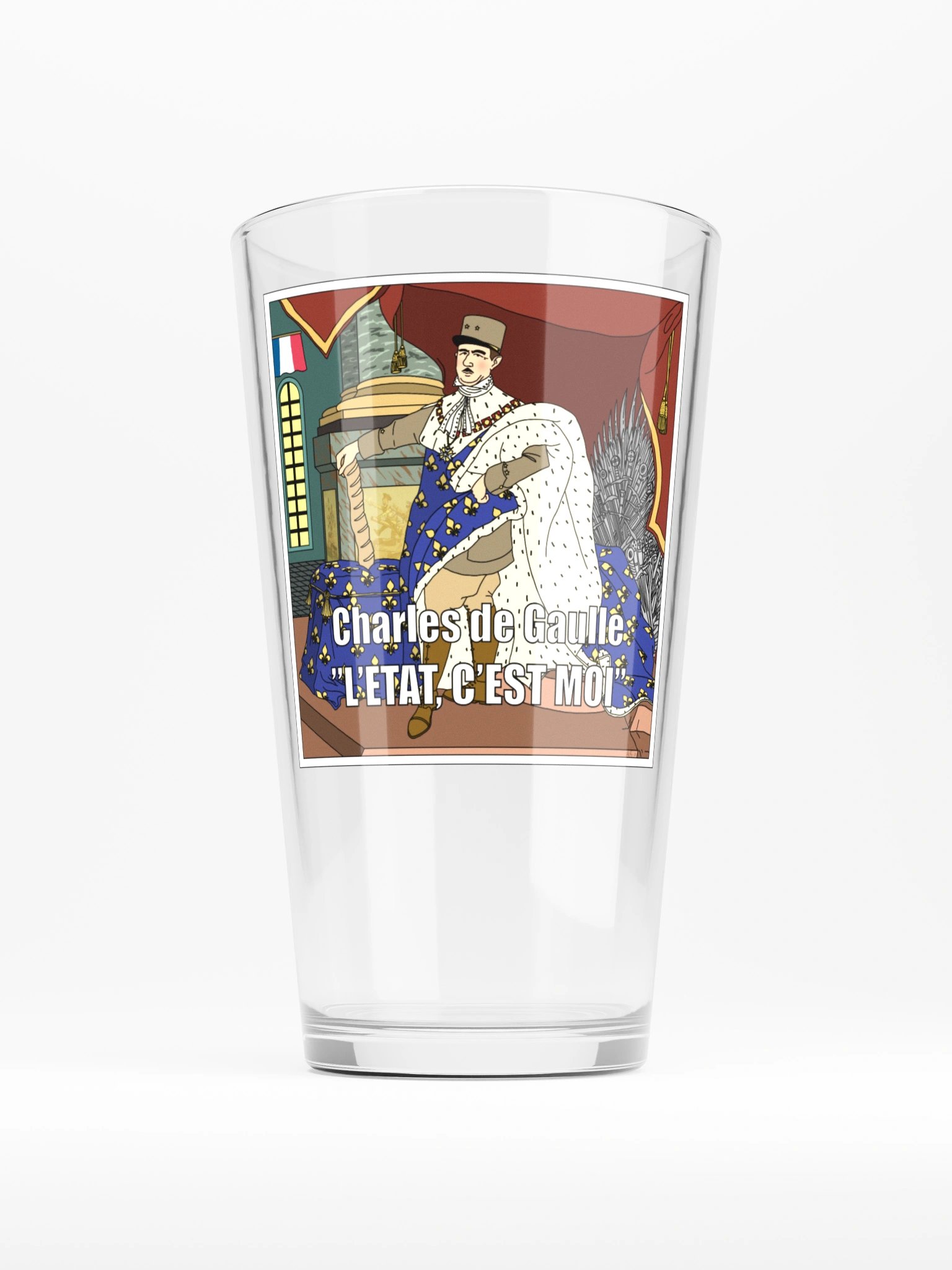 L'etat c'est moi - Charles De Gaulle (Ölglas) product image (1)