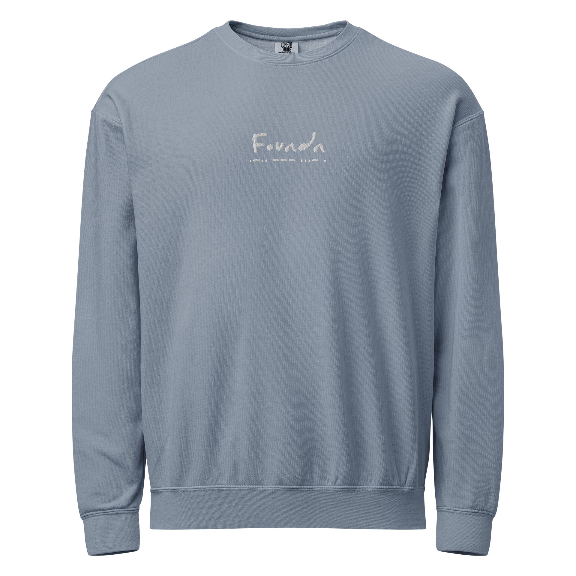 Foundn Love Crewneck — Blue Jean product image (1)