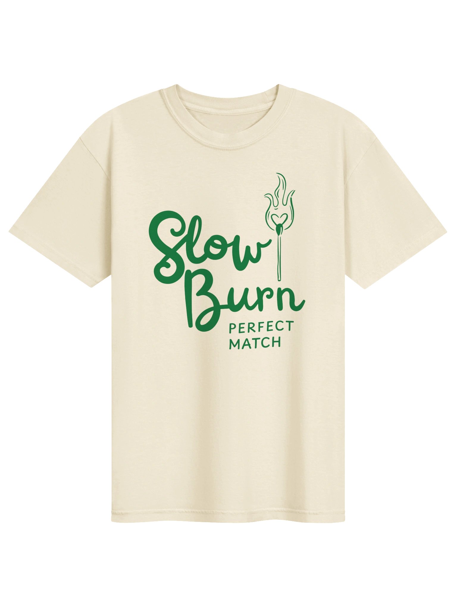 Slow Burn Perfect Match | Green Logo - CC product image (1)