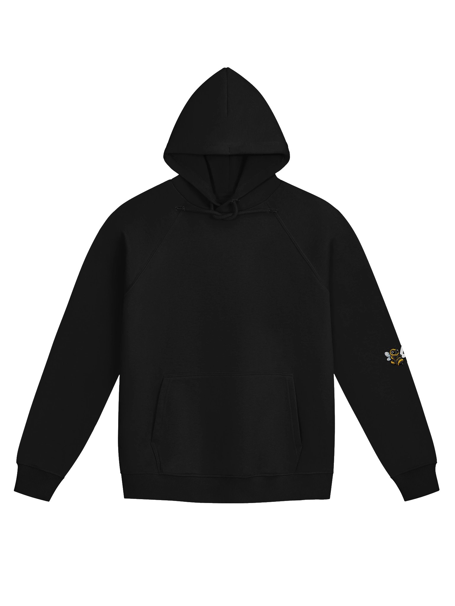 B4U CAST THE FIRST STONE UNISEX ECO RAGLAN HOODIE product image (1)