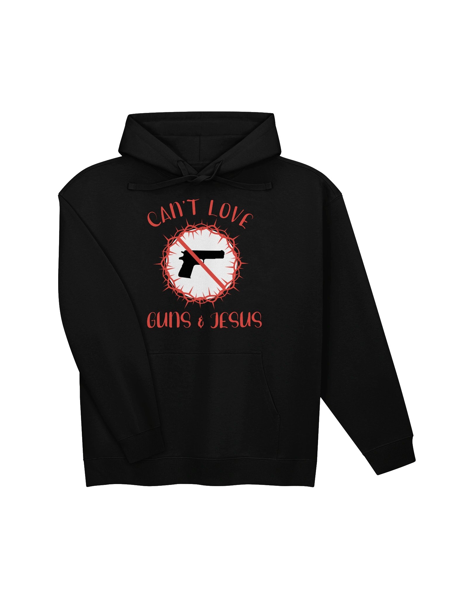 Can't Love Guns and Jesus Hoodie product image (3)