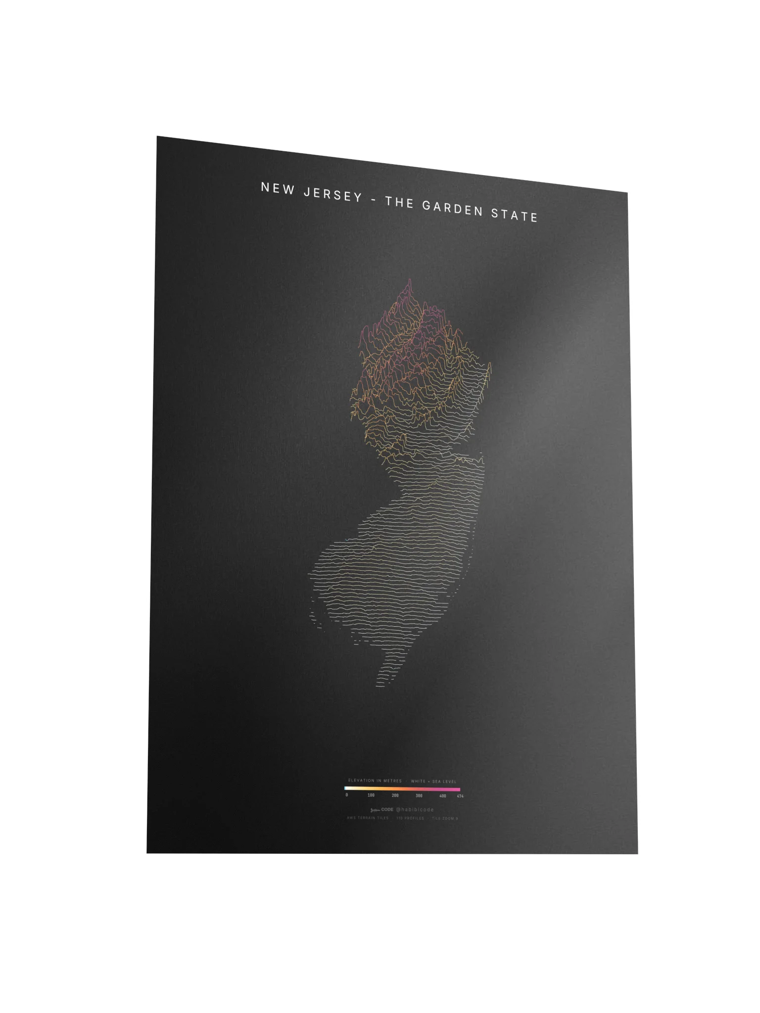 Ridgeline Poster - New Jersey product image (3)