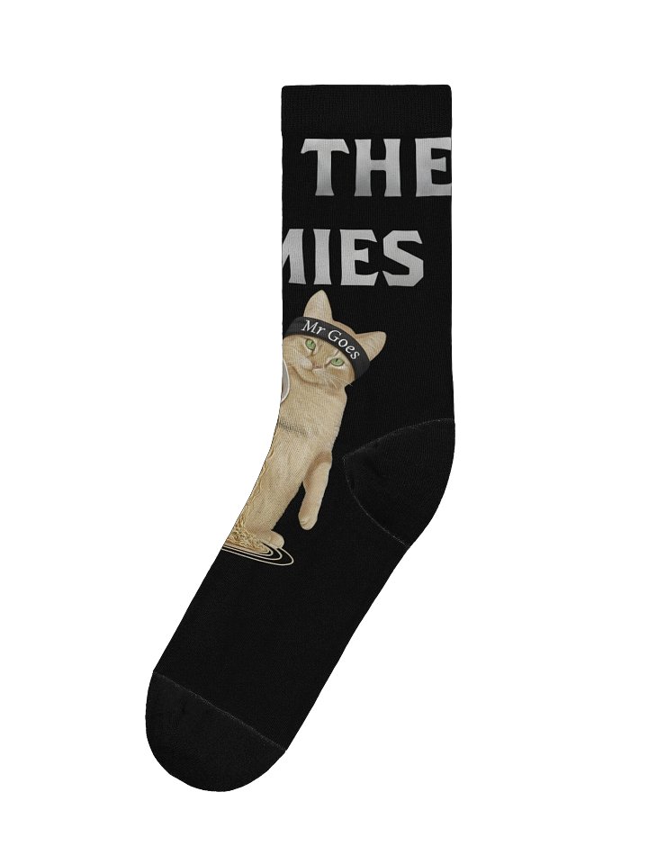 For the Homies Mr. Goes Noodles Black Socks product image (1)