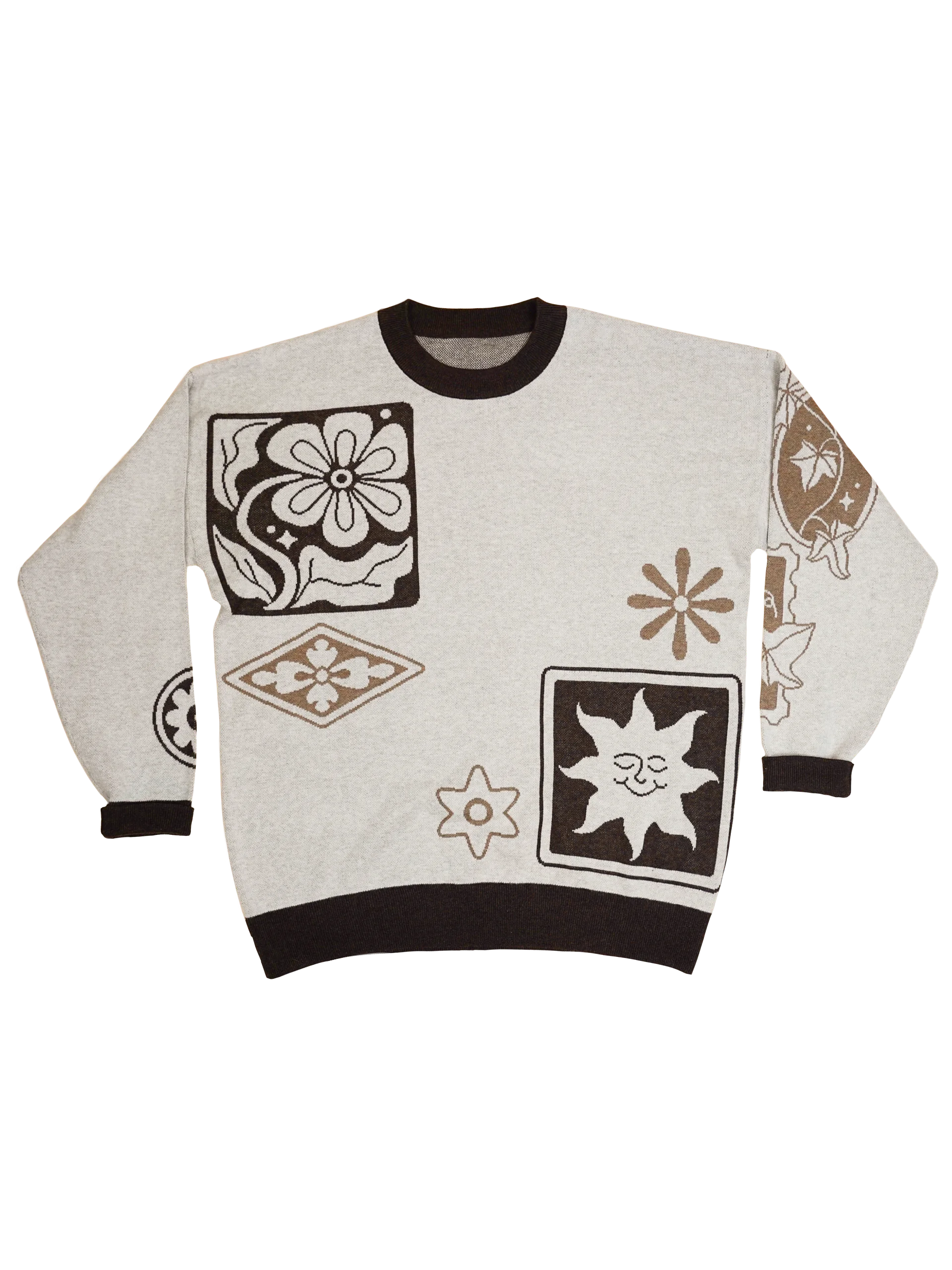 Botanist's Patchwork Sweater product image (4)