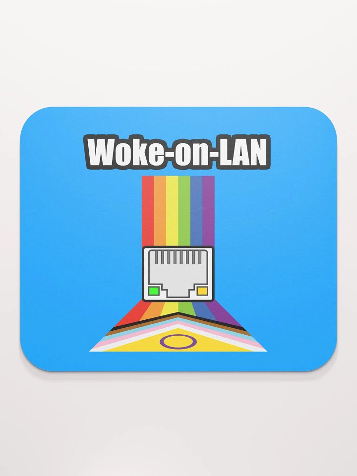 Woke on LAN Mouse Pad (Blue) product image (2)