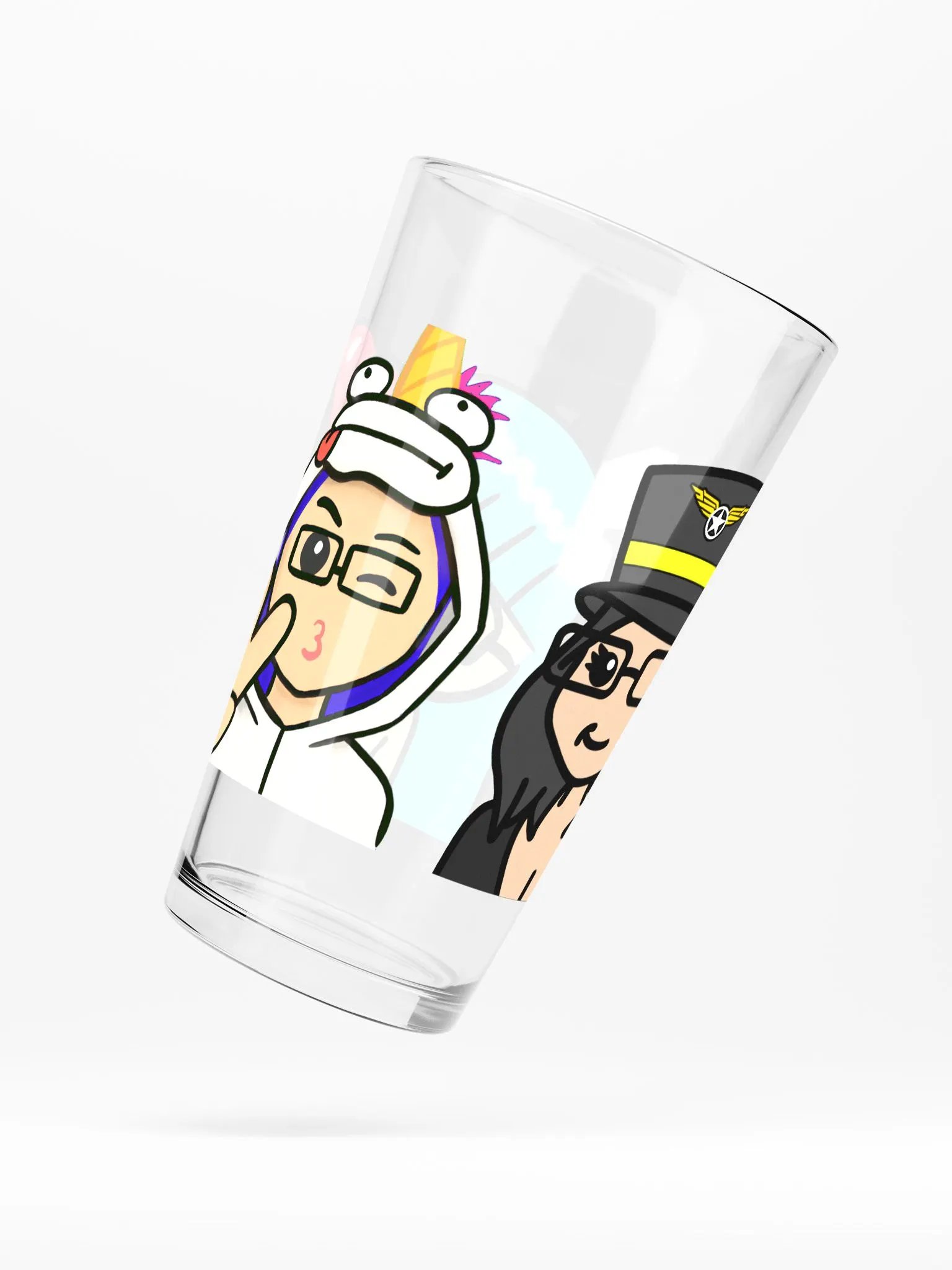 Hayley Cosplay Pint Glass product image (3)