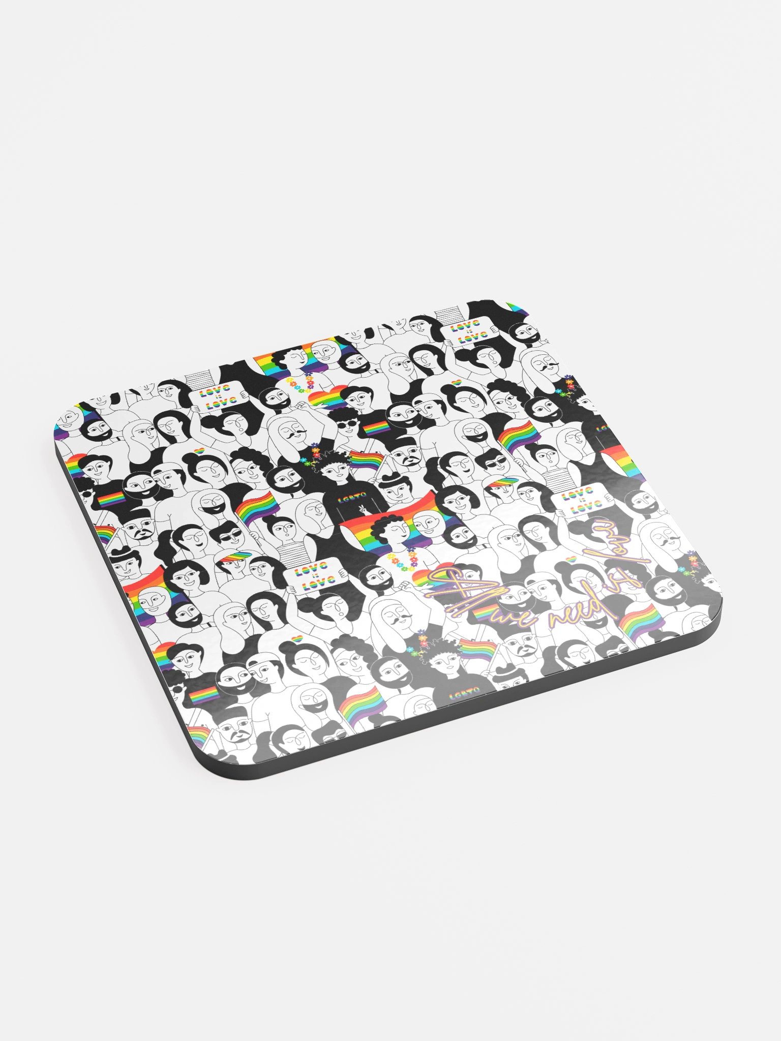 LGBTQ Prideful People Coasters product image (2)