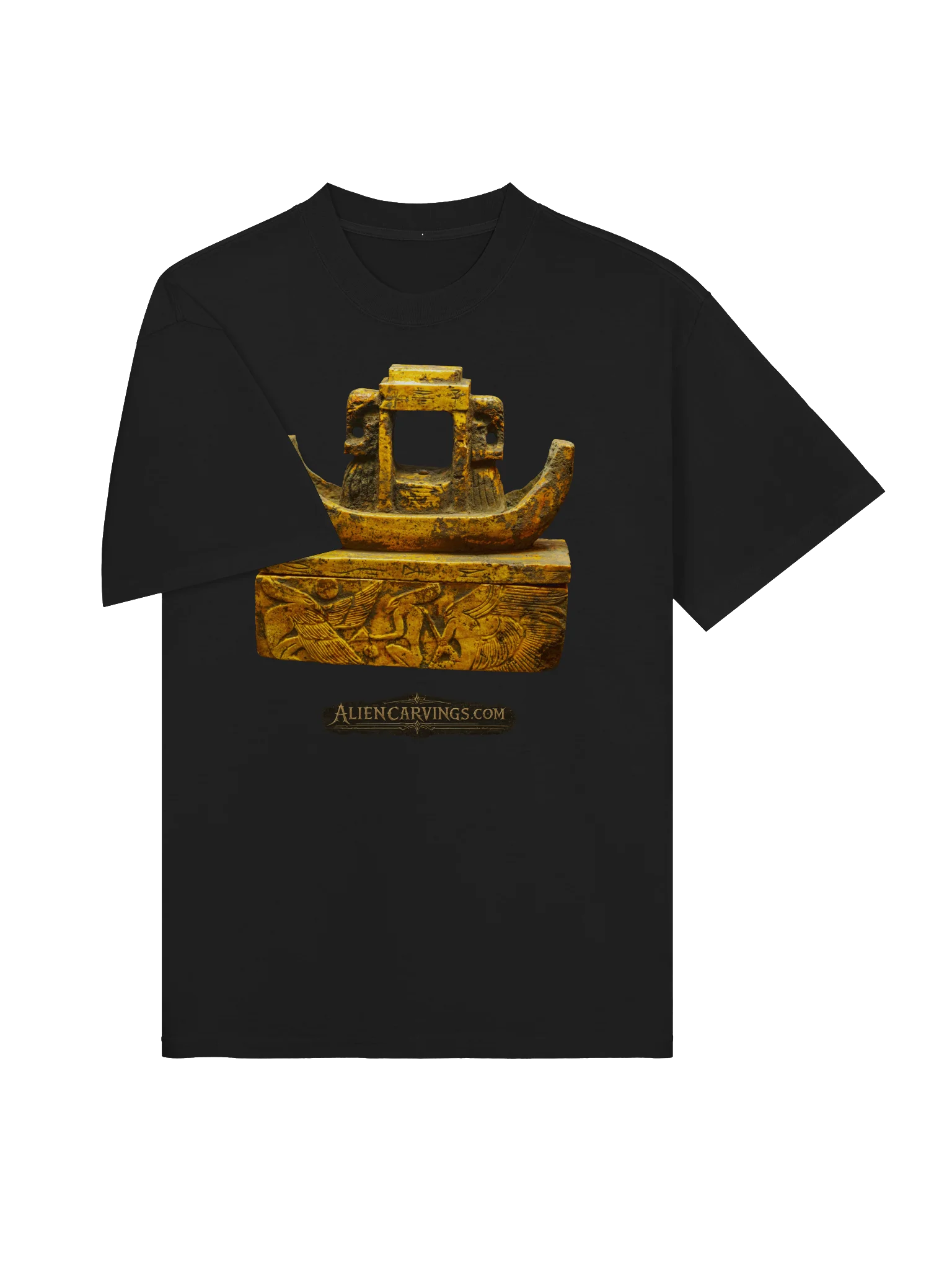 Aliencarvings.com Telescope Boat T-Shirt product image (3)