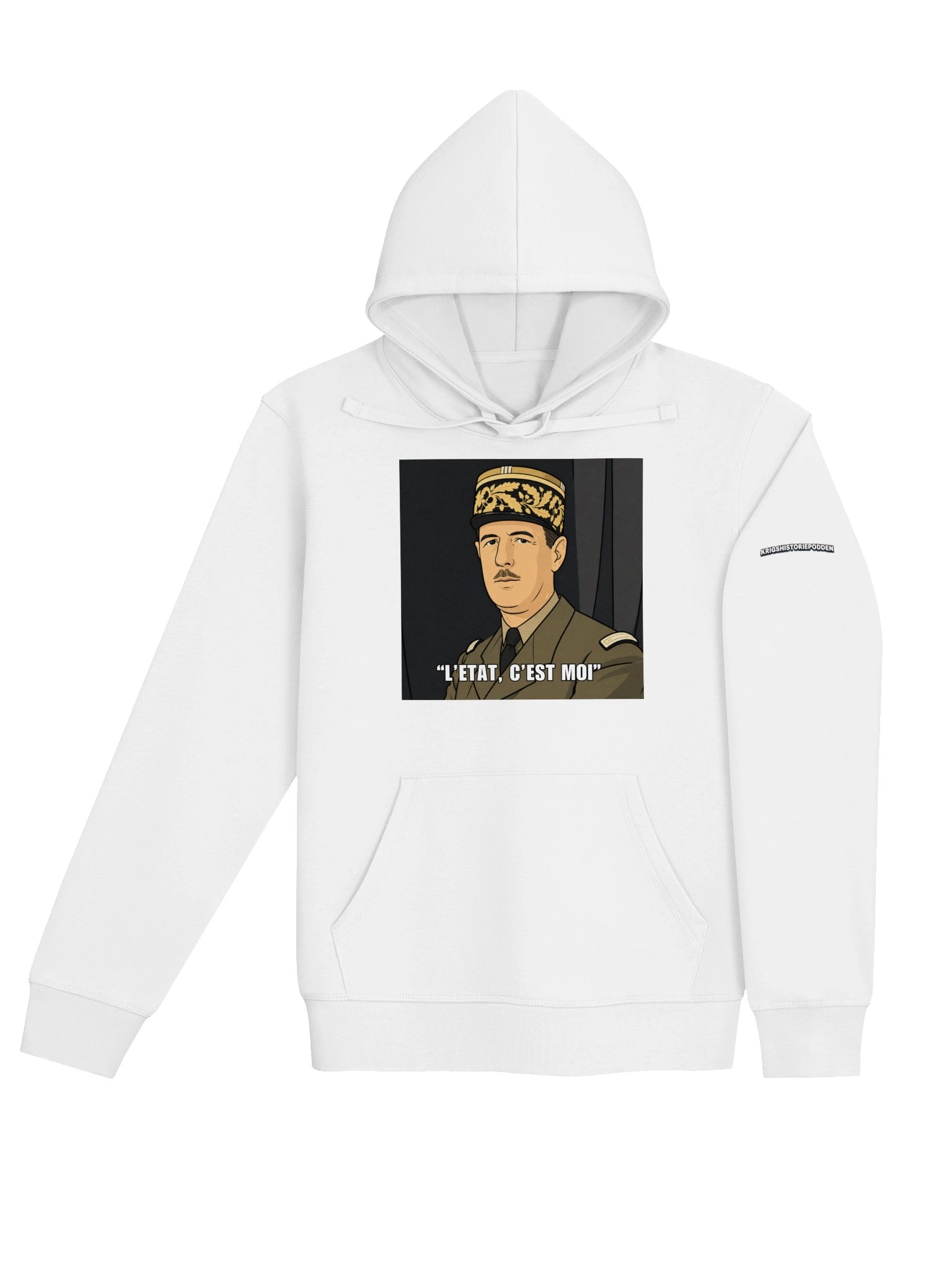 L'etat c'est moi - Charles De Gaulle (Premium Organic Hoodie) product image (3)