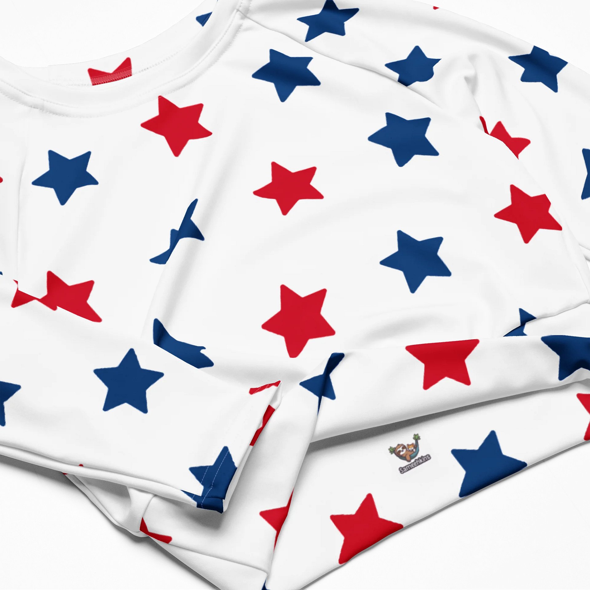 Stellar Recycled Long Sleeve Crop Top product image (4)