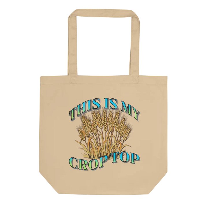 This Is My Crop Top Wheat Harvest Eco Tote product image (1)