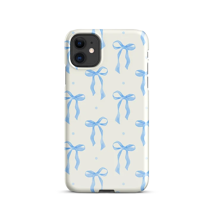 Bowtiful Blue iPhone® Snap Case product image (24)