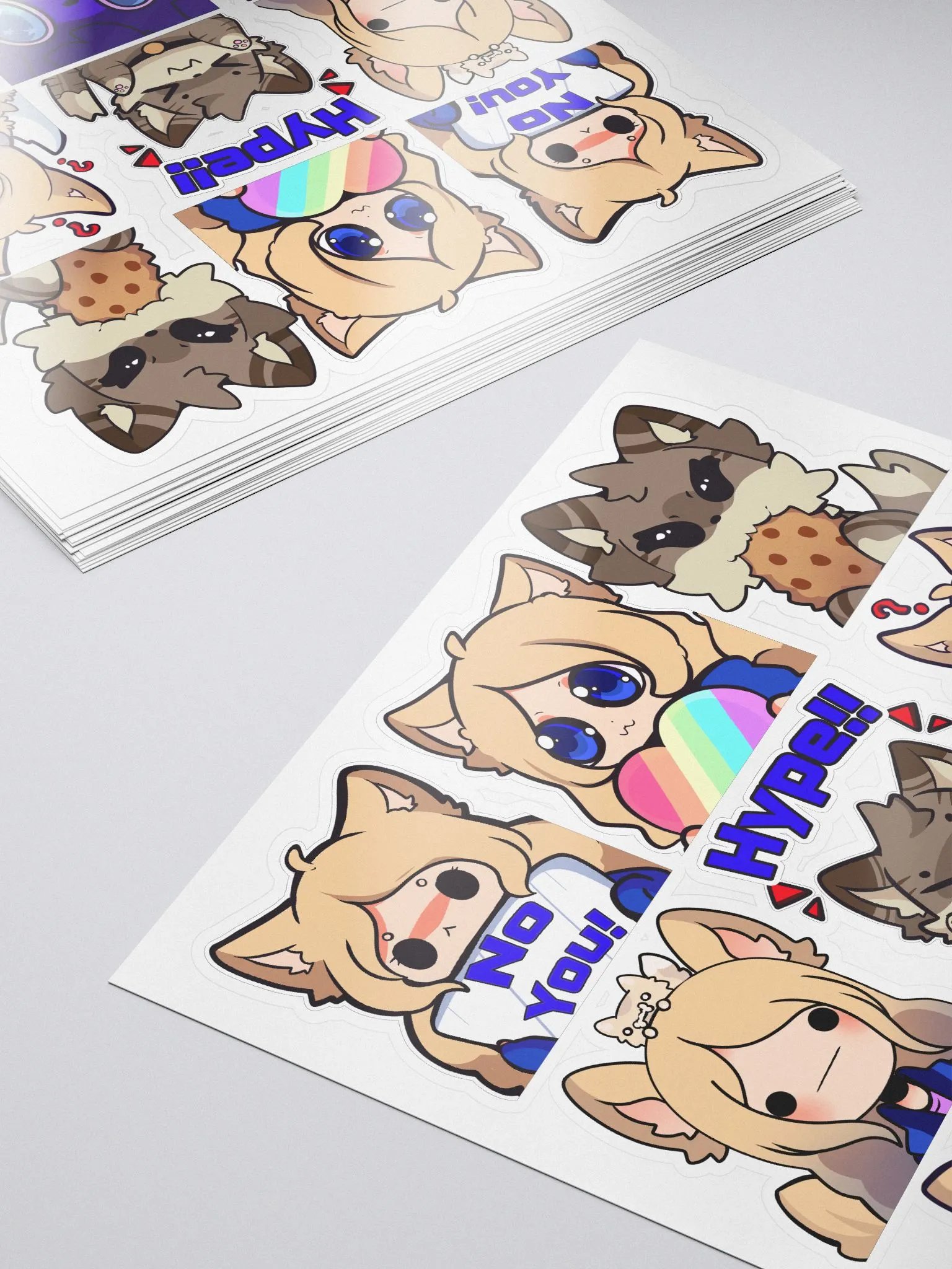 Emote stickers product image (5)